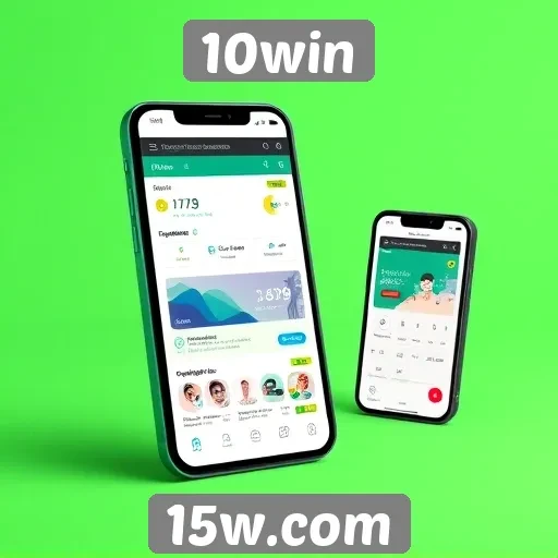 Experiência do usuário no site 10win em dispositivos móveis