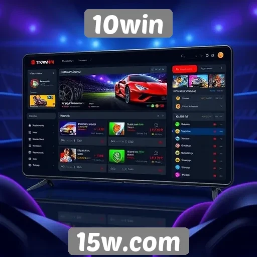 Interface e experiência do usuário no 10win